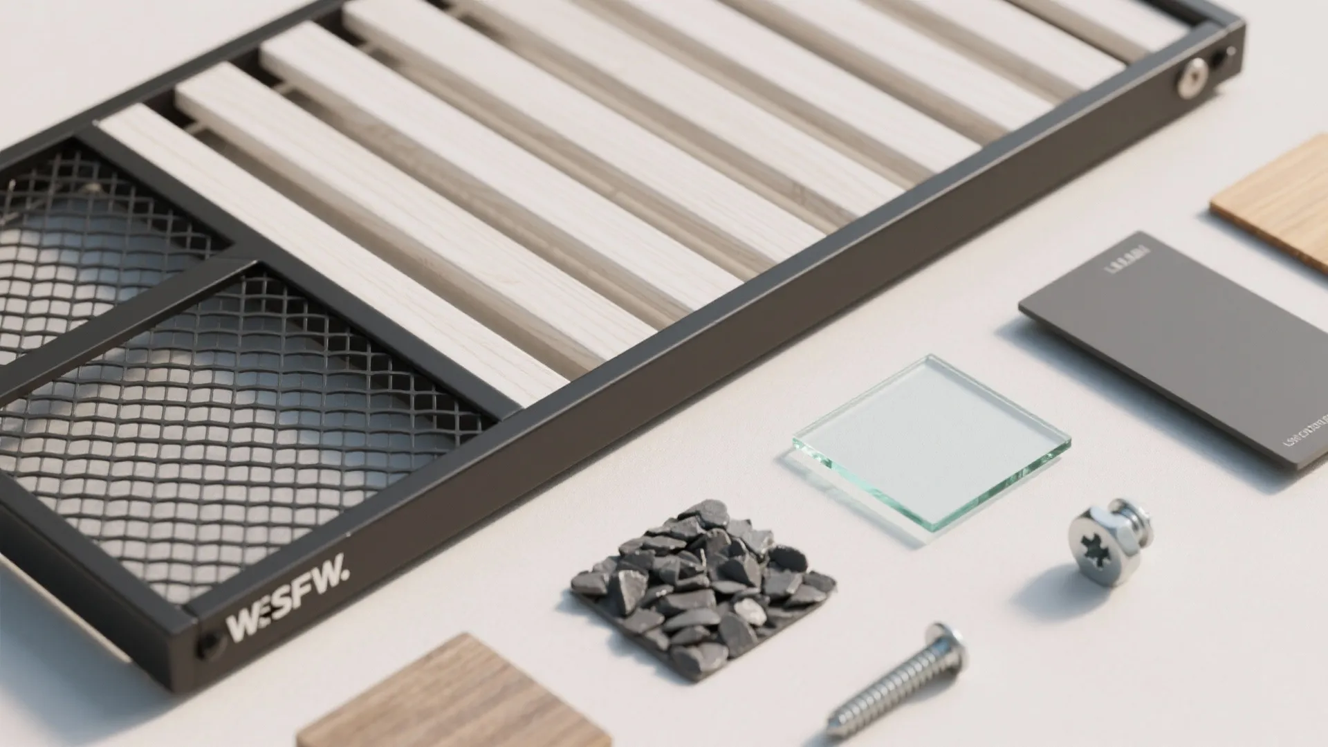 Wood-and-metal hybrids for warm, livable texture