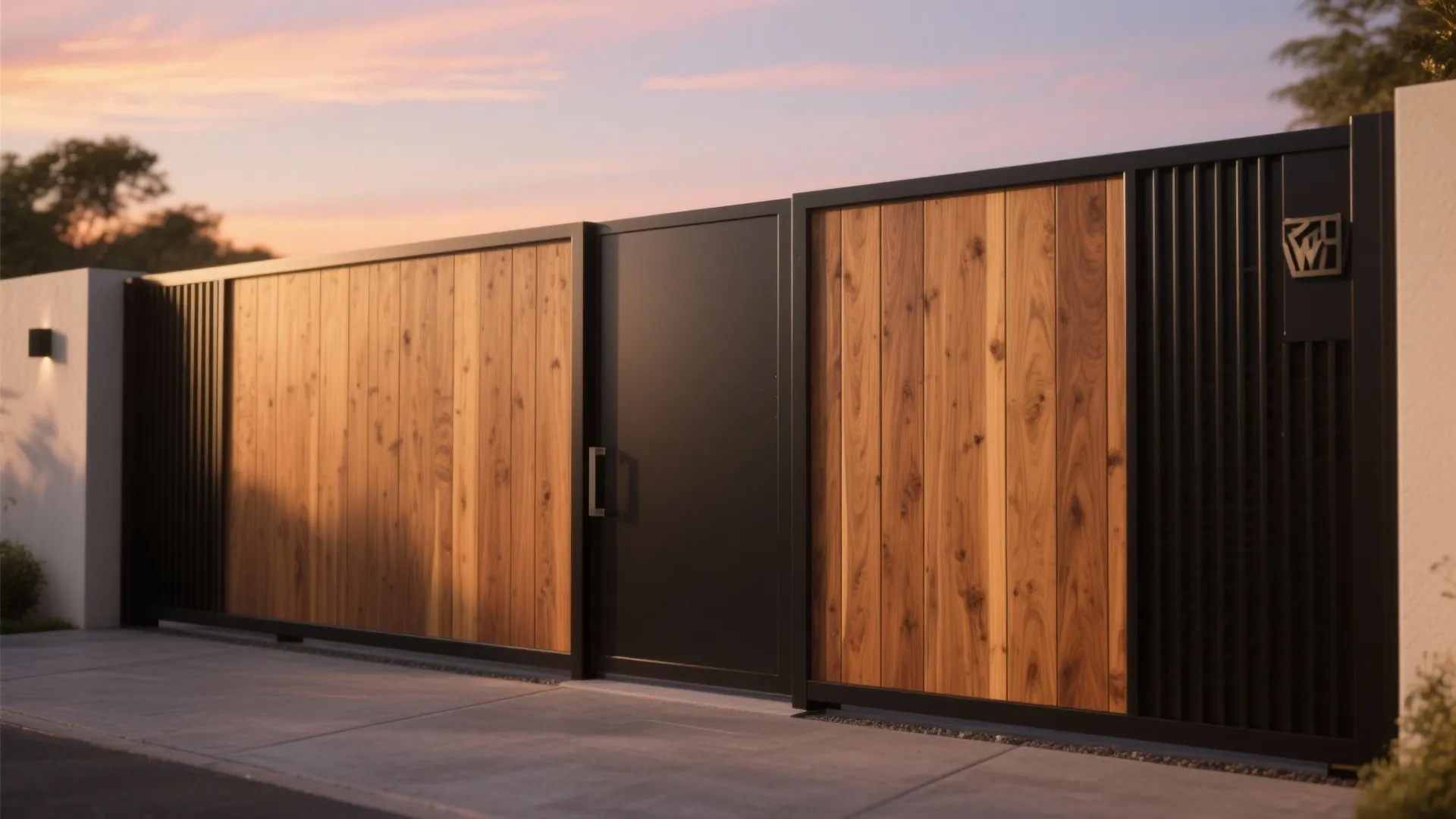 Wood and Metal Hybrid Grill