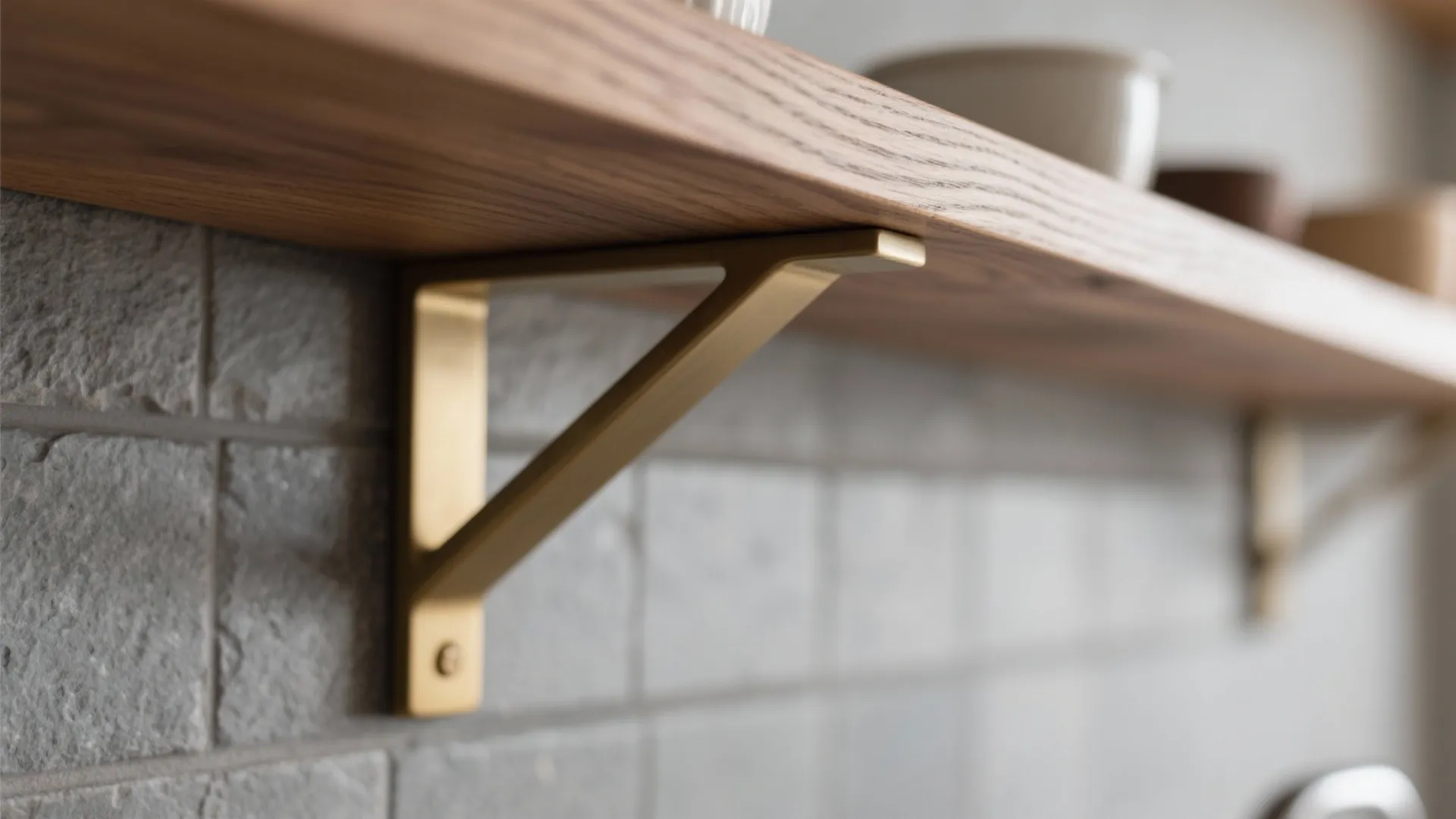 4) Warm Wood + Matte Metals (Comfort like a reading nook)