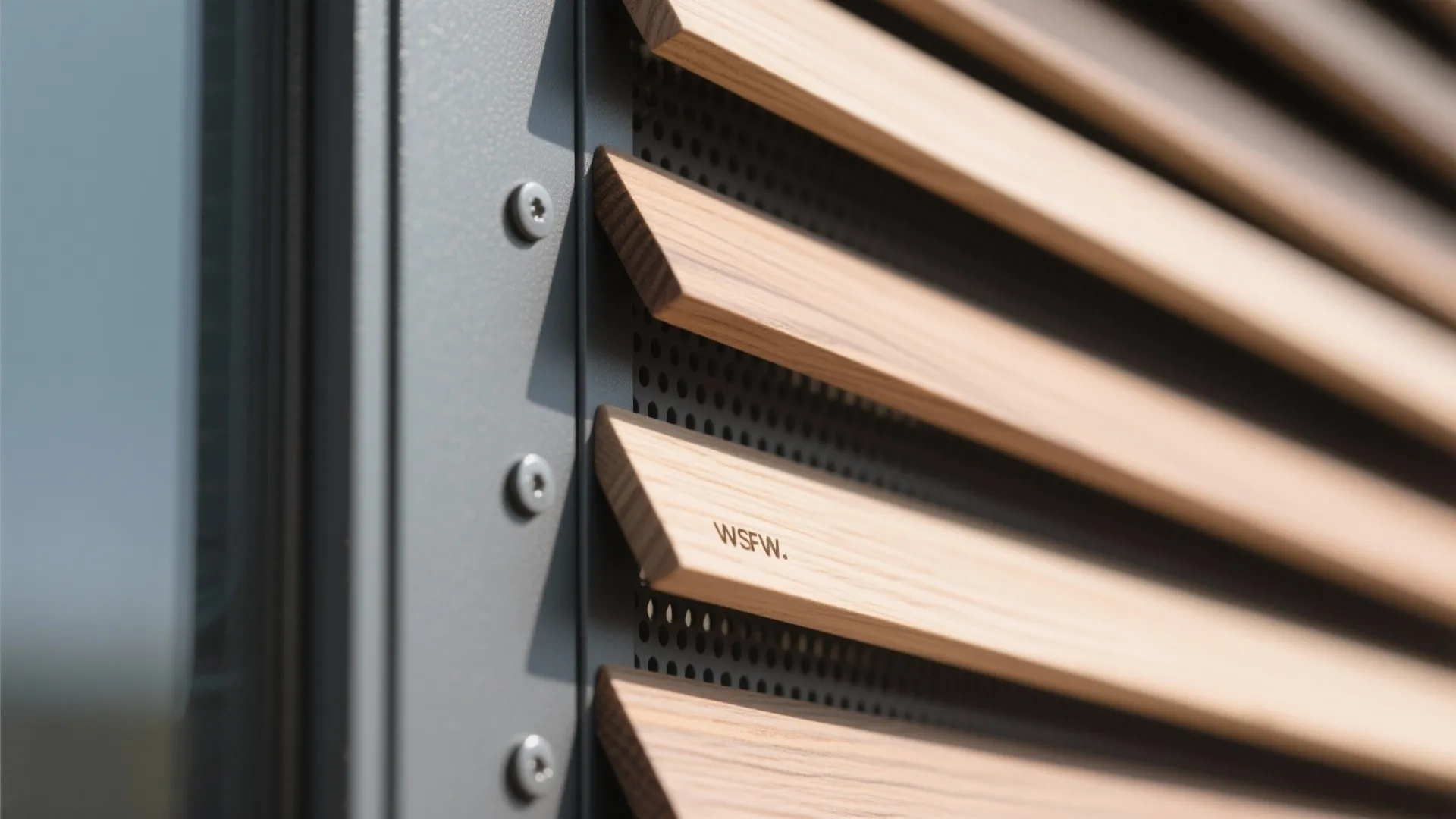 Hybrid Metal Screens with Wood Accents