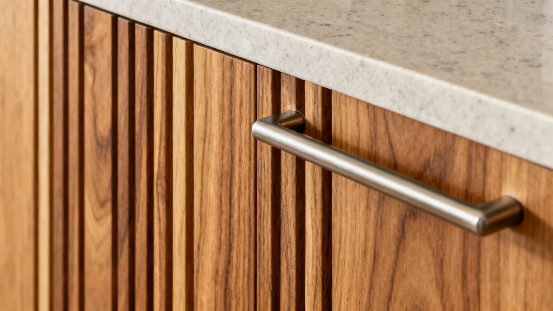 Warm Wood + Matte Metals for Comfort