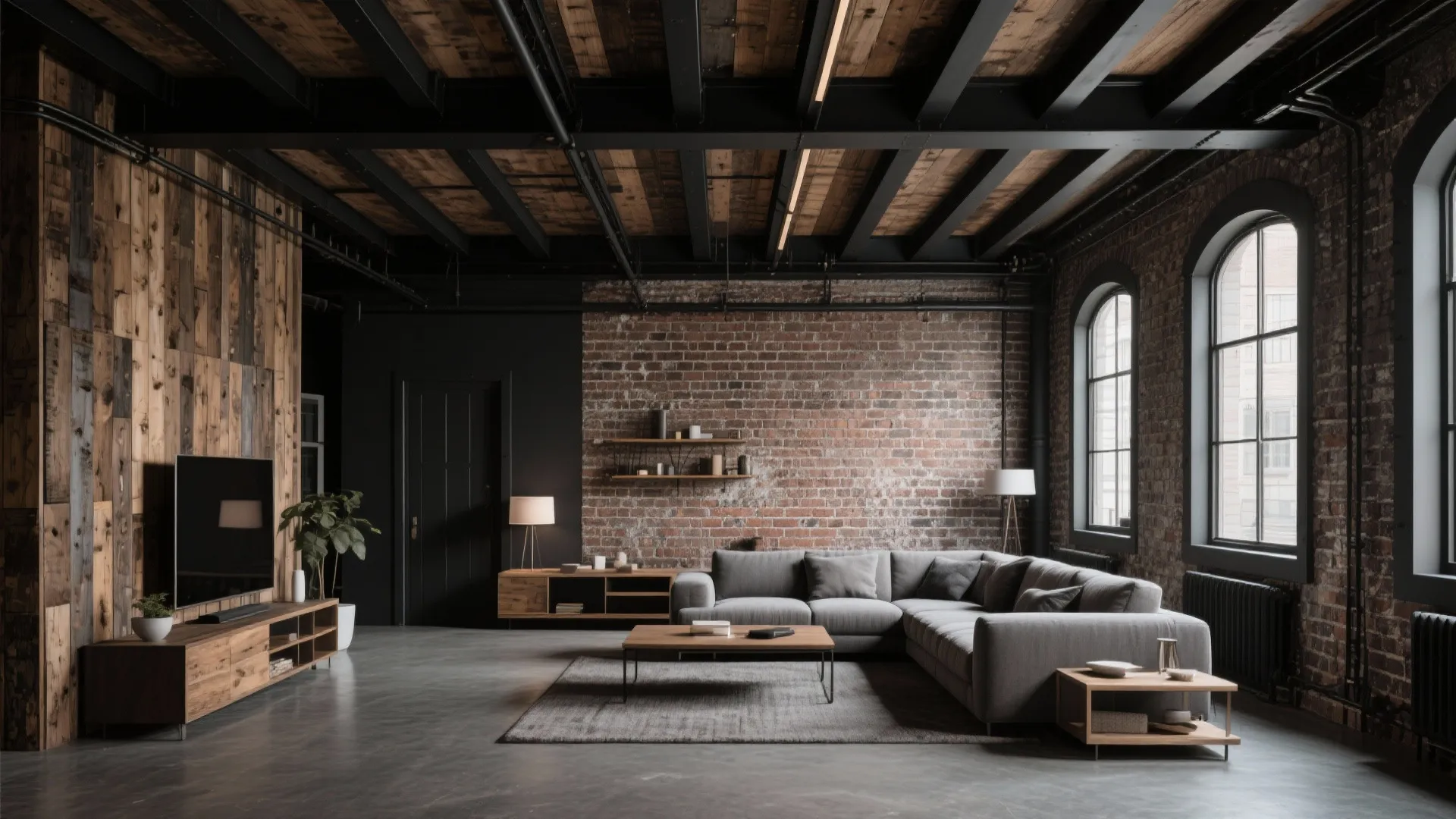 6. Wood and Metal Mix