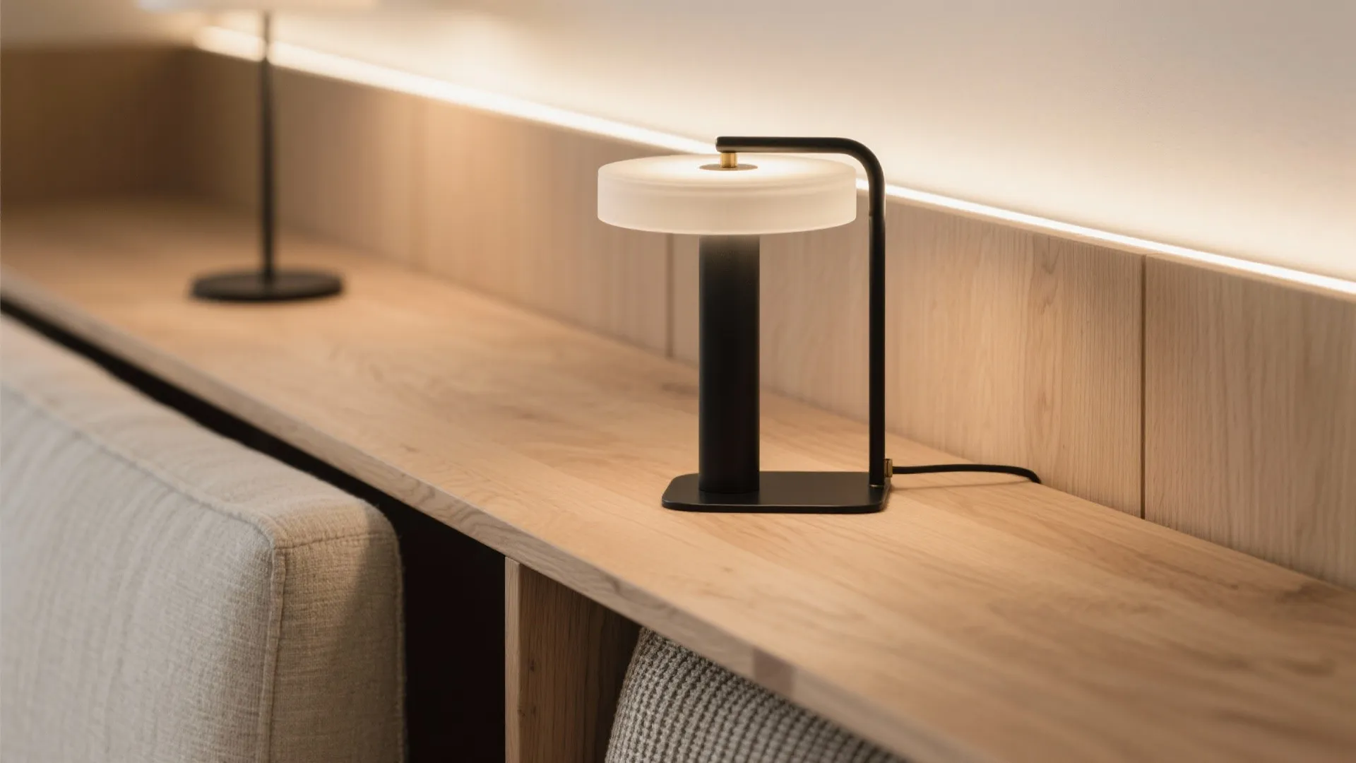 Warm Wood + Light Neutrals + Layered Lighting for a Cohesive Home