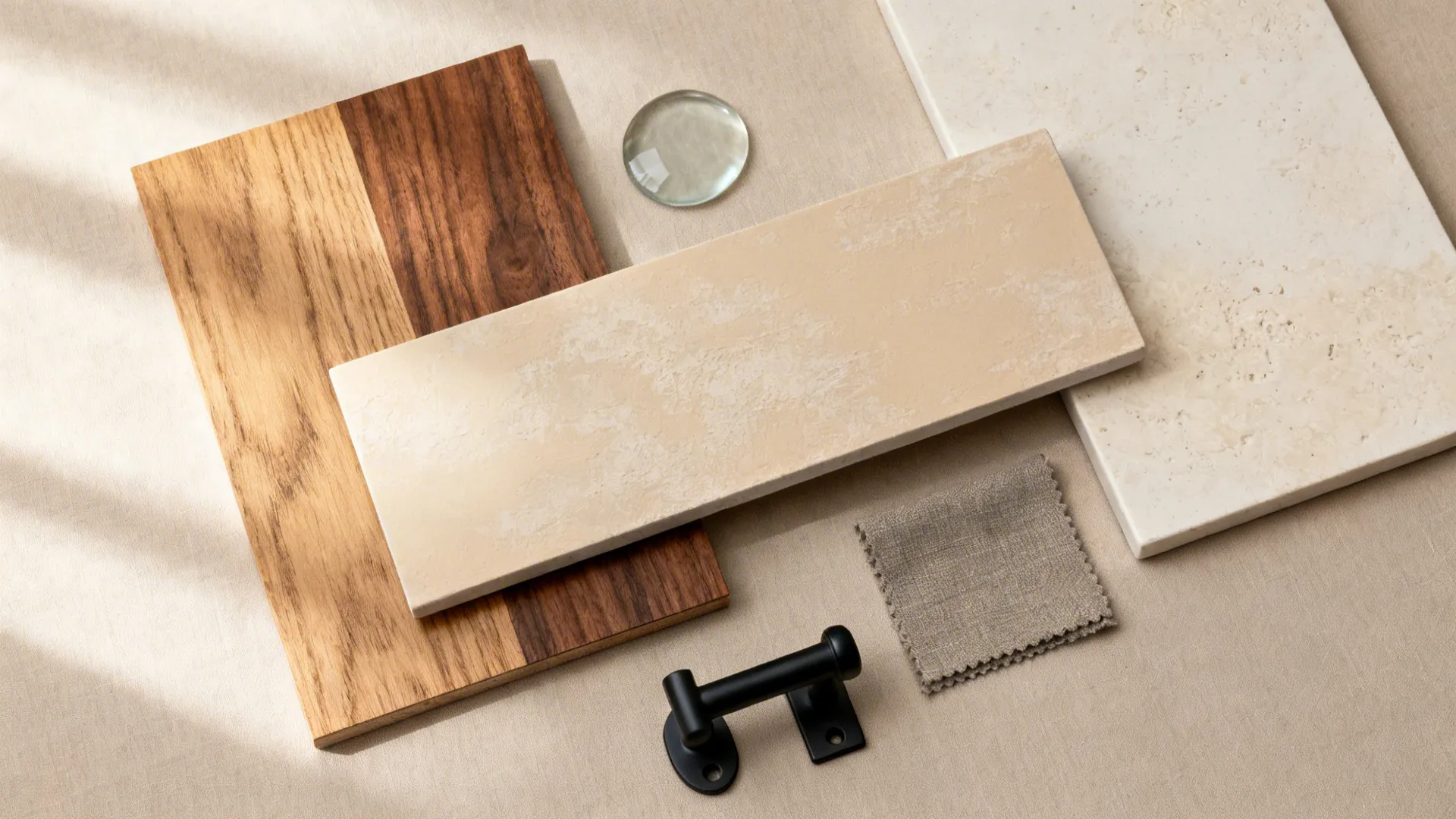 Warm Wood + Textured Neutrals