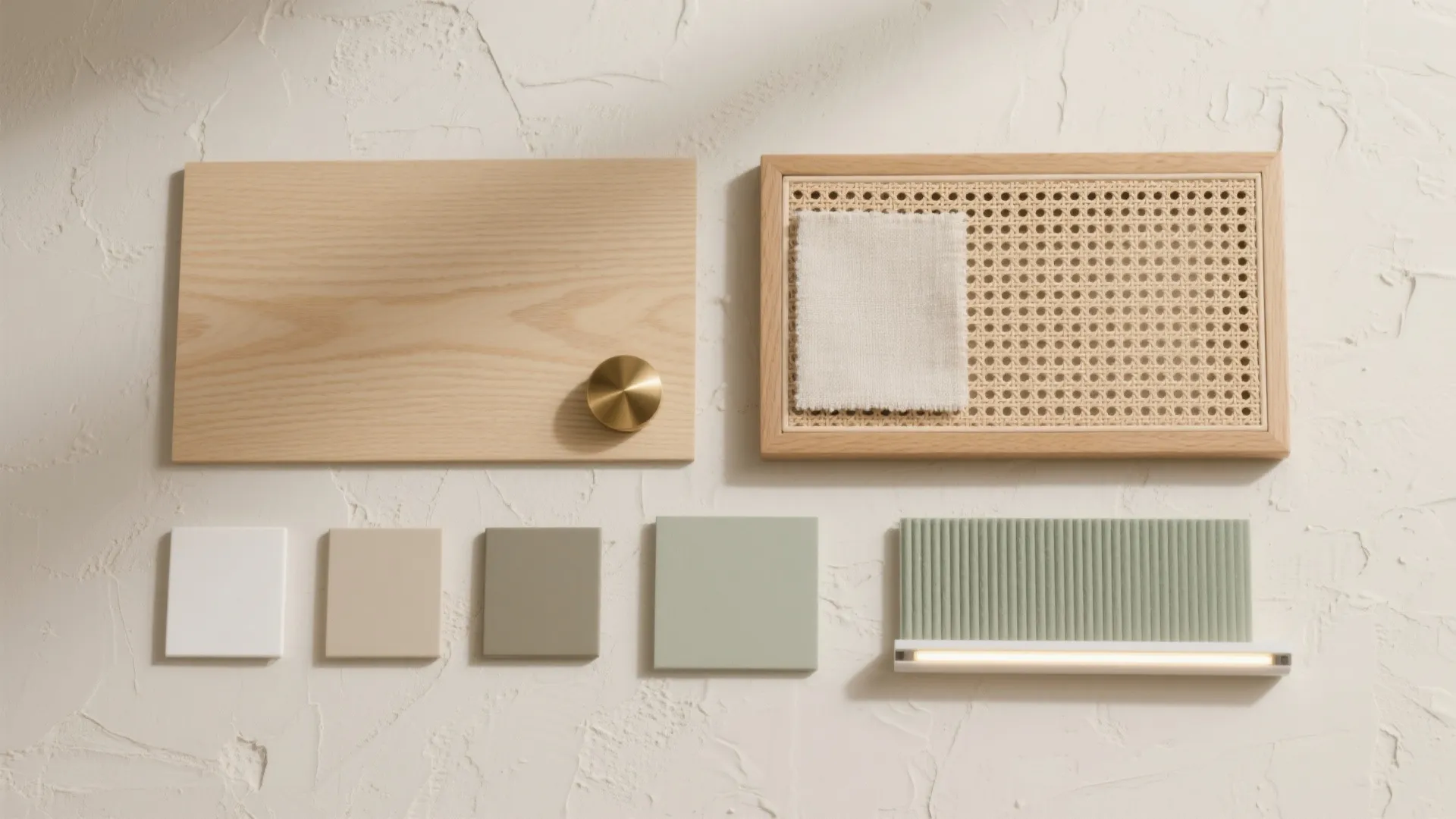 Warm wood and a neutral palette