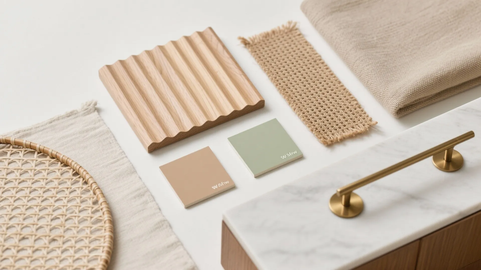 Warm Wood and Textured Neutrals for a Calm Core