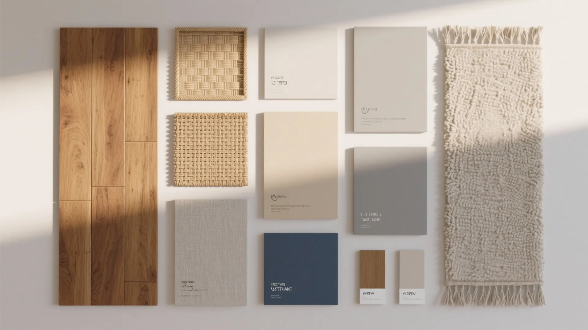 Warm wood accents balanced with light neutrals