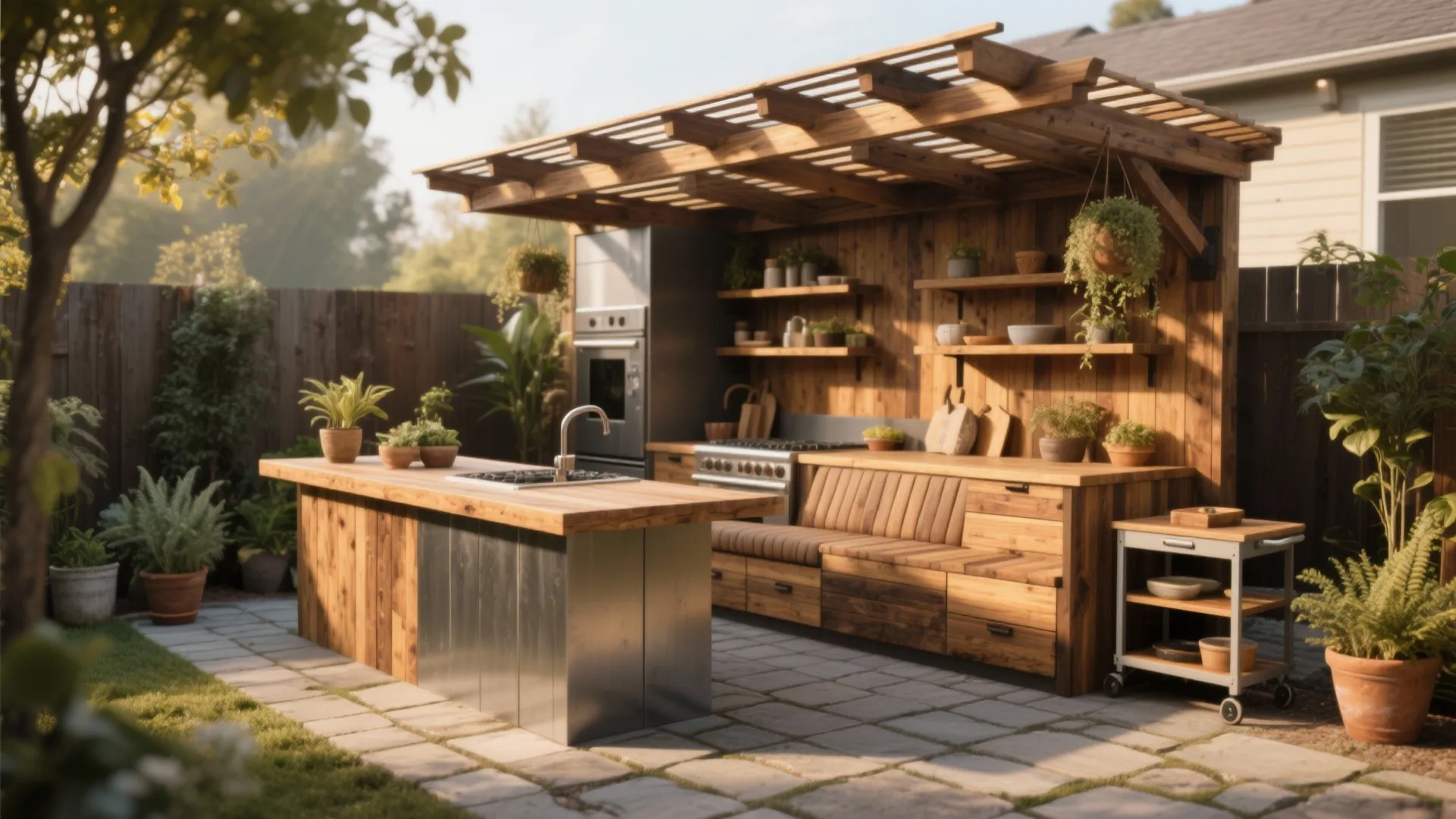 Wood Outdoor Kitchen Ideas: 5 Inspiring Designs: Practical and stylish wood outdoor kitchen ideas I’ve used in real projects