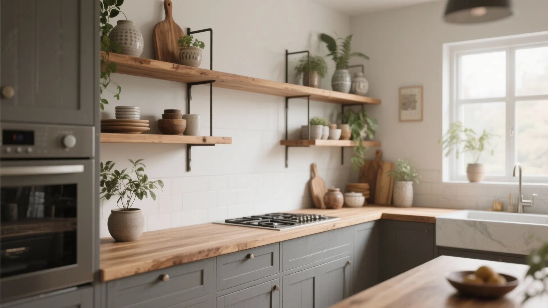 1. Warm wood pairings for balance