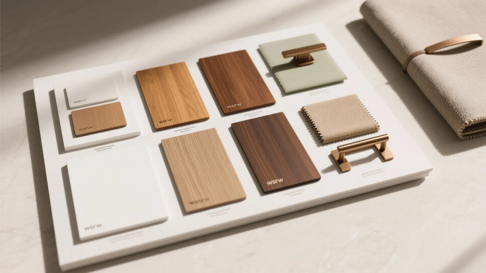 Warm wood accents to humanize high-rise living