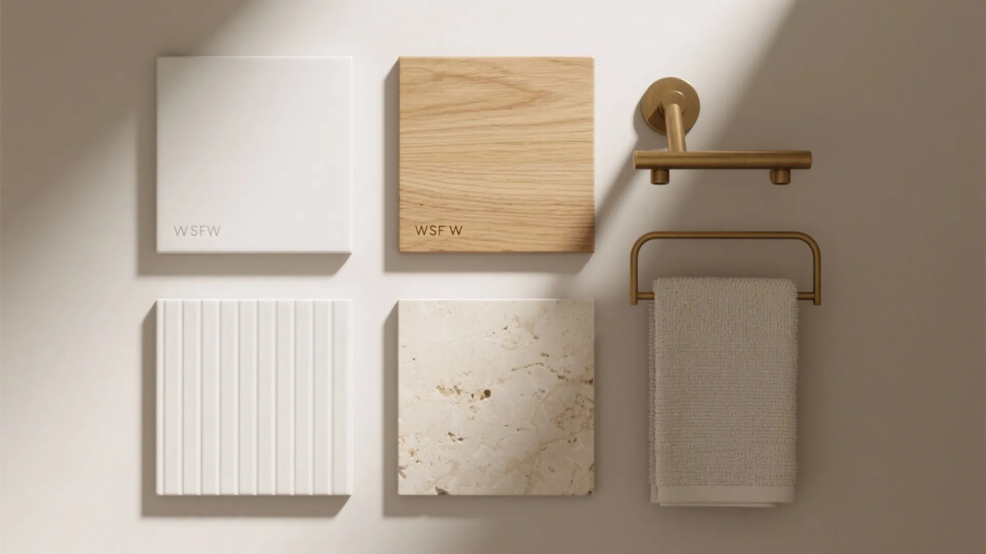 Warm Wood Accents in a Calm Palette