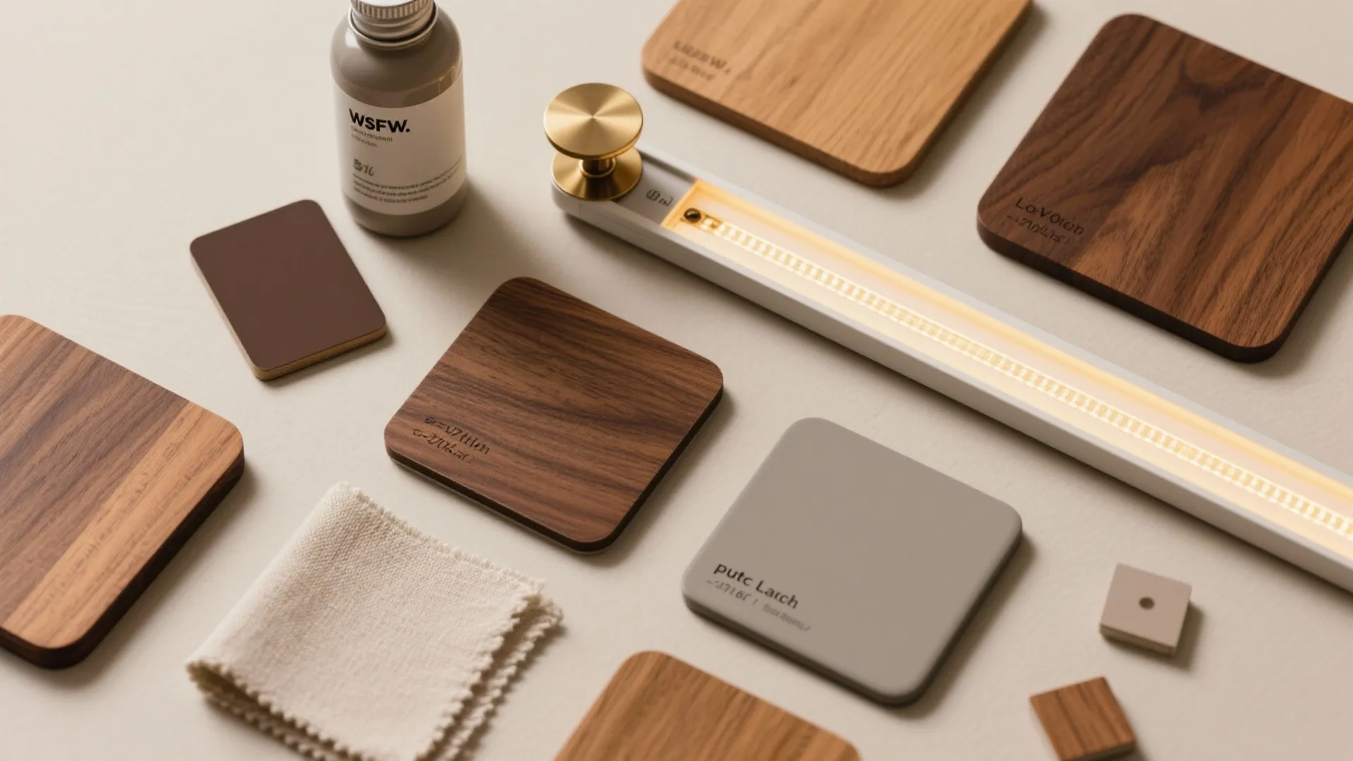 Warmth with wood accents