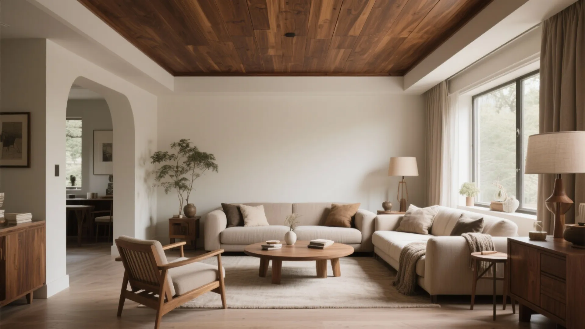 Wooden Panel Ceilings