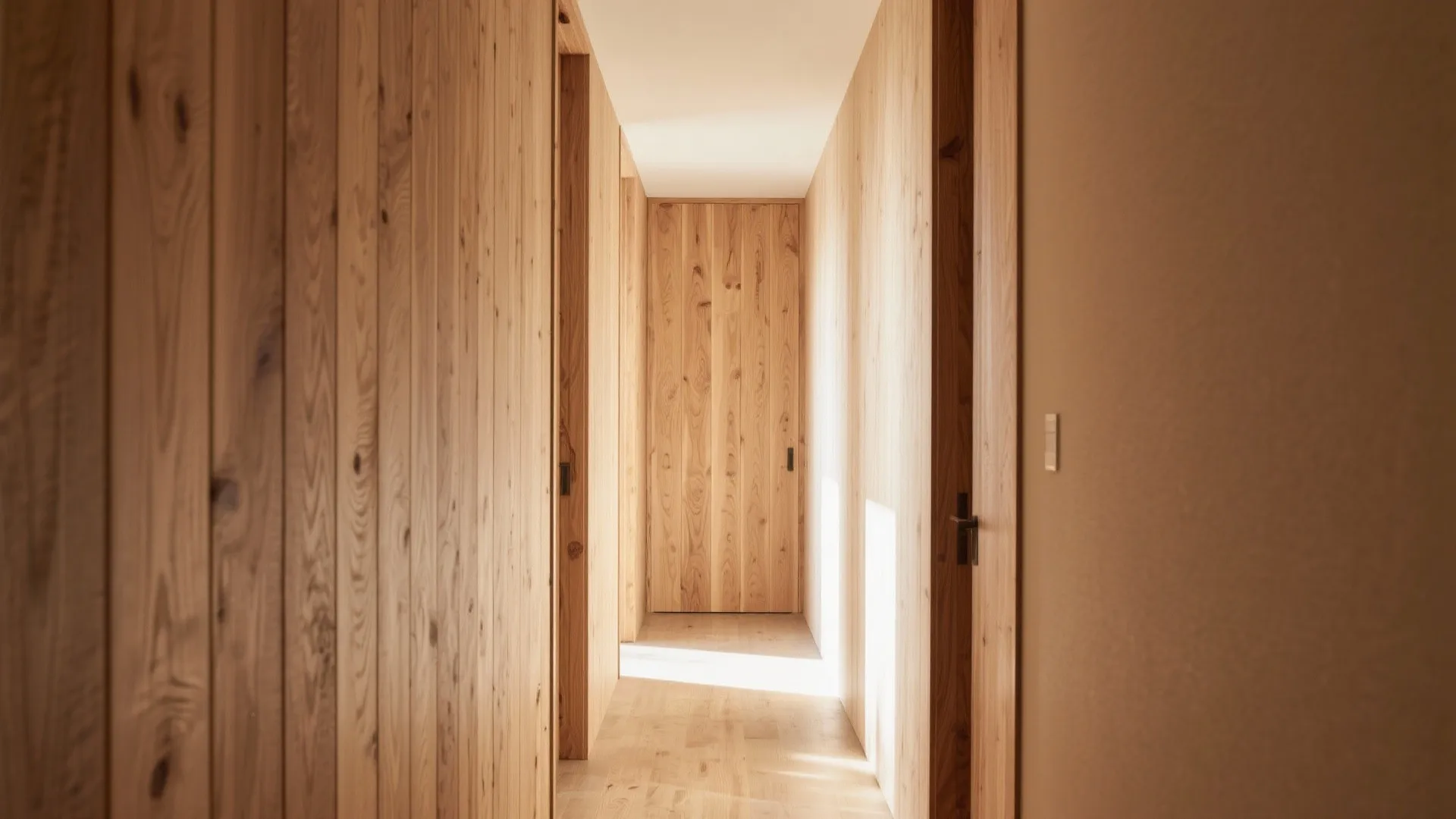 4. Wood Panel Warmth