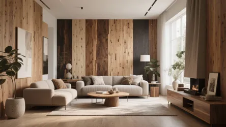 10 Wood Panel Living Room Ideas