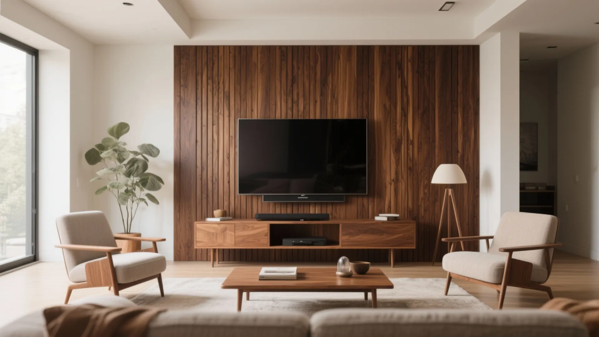 9. Wood Panel Backdrop