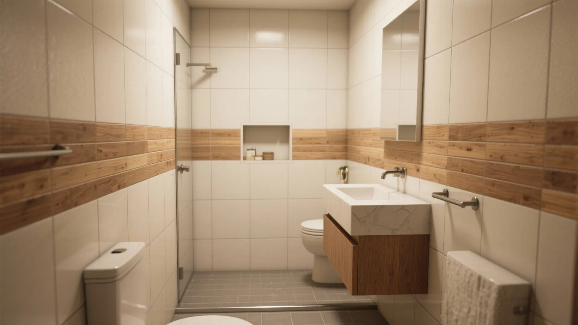 5. Combine with Wood-look or Plank Accents