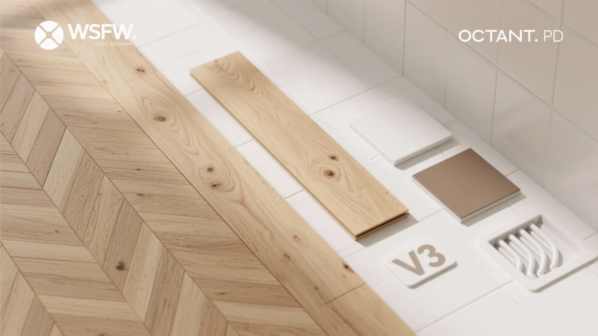 Wood-Look Porcelain Planks (Warmth Without Worry)