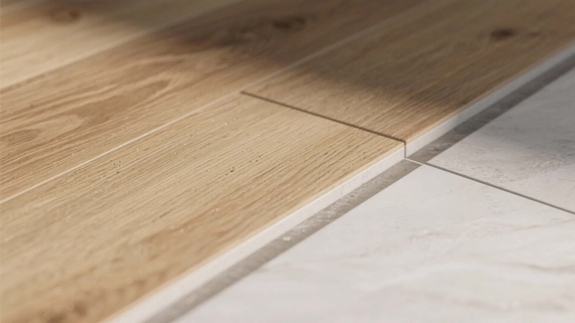 Wood-look tile warmth without the worry