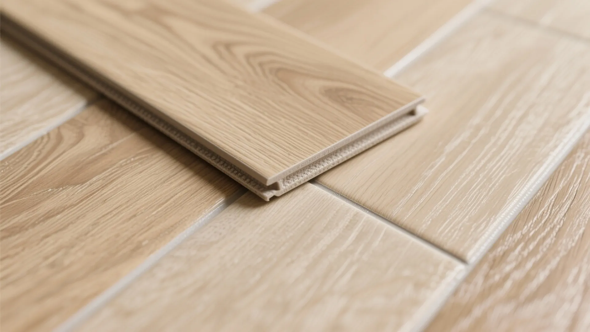 Warm Neutrals and Wood-Look Porcelain