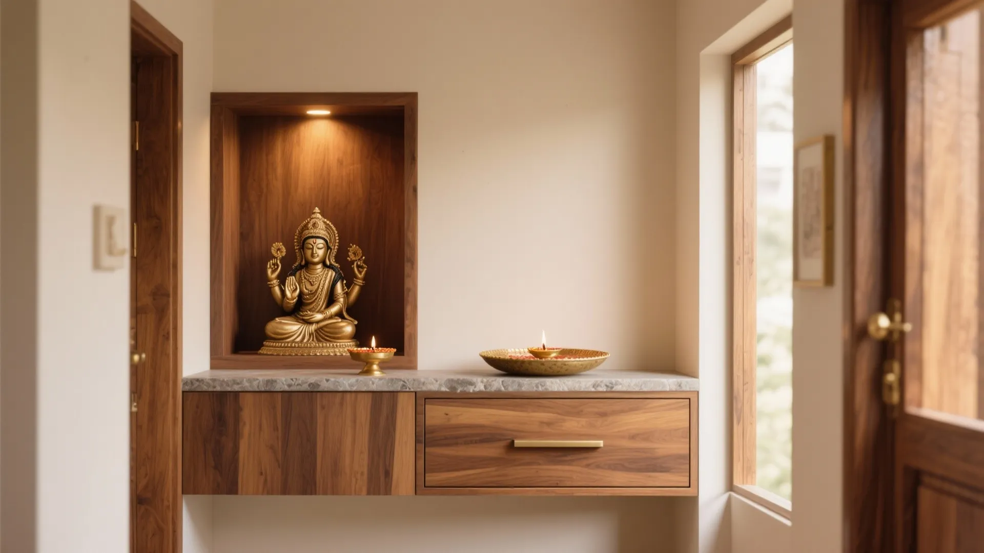 5 Simple Pooja Room Designs in Wood: Compact, calm, and practical wooden mandir ideas I use in real homes