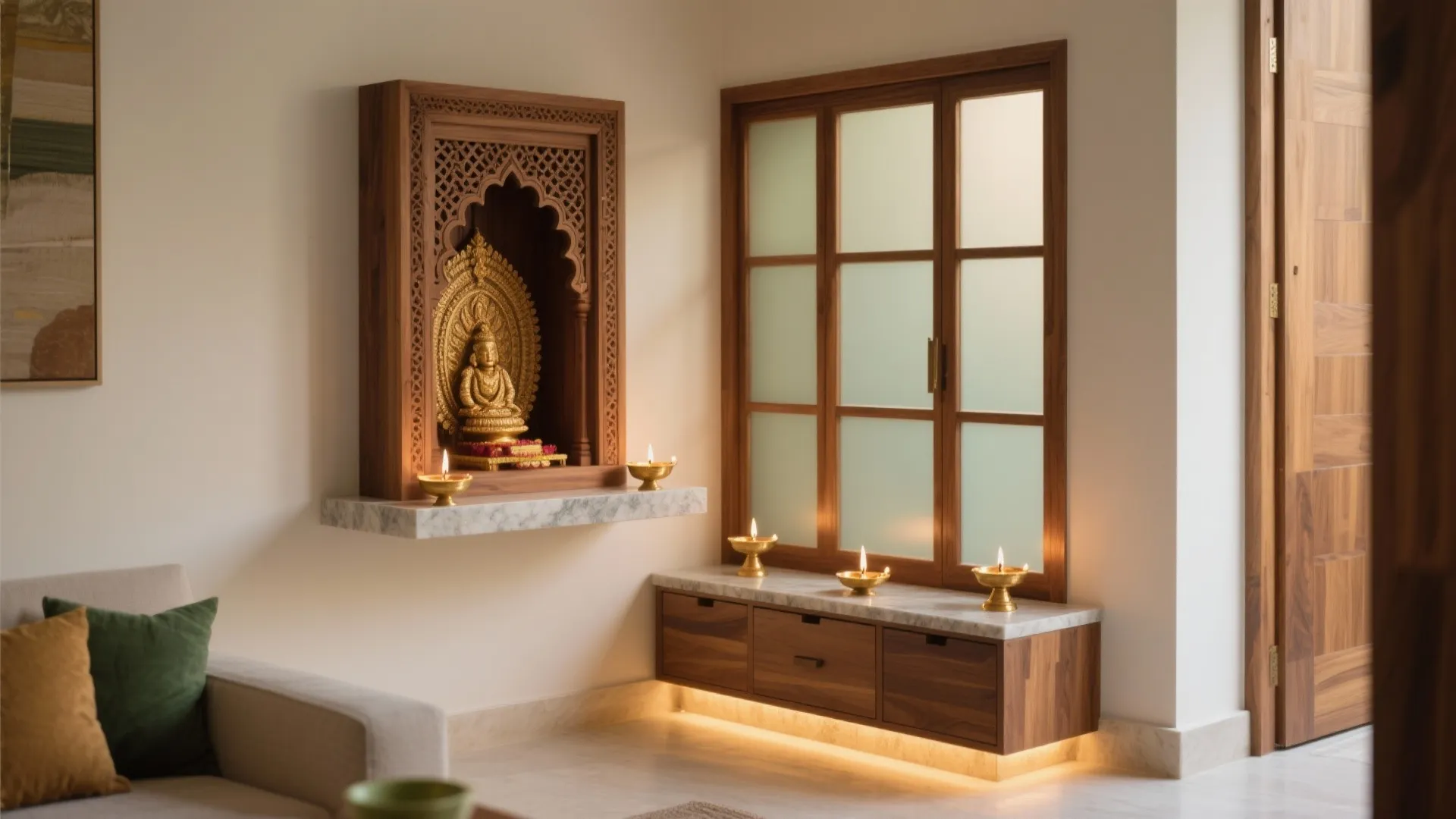 5 Pooja Room Designs in Wood for Small Homes: How I build serene, storage-smart wooden mandirs that fit modern apartments—without losing the soul of tradition