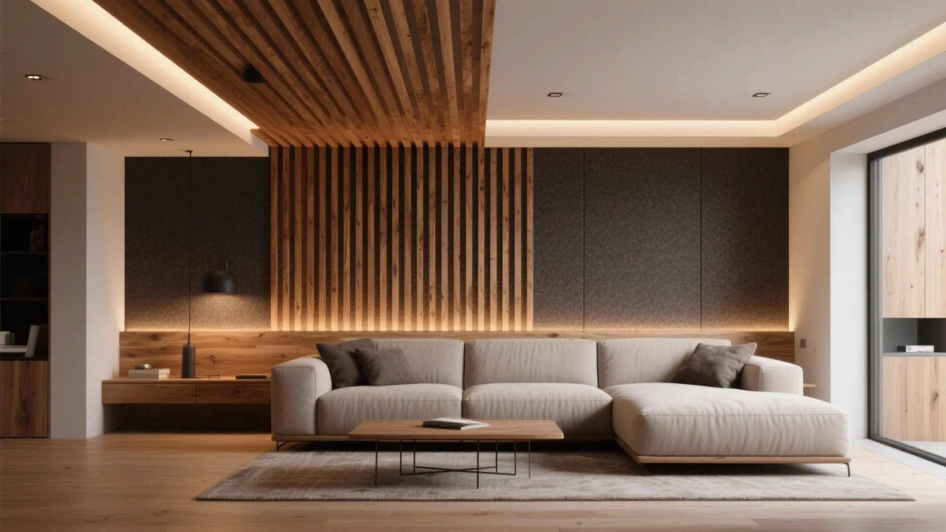 5) Warm Wood + POP Hybrid for Tactile Contrast