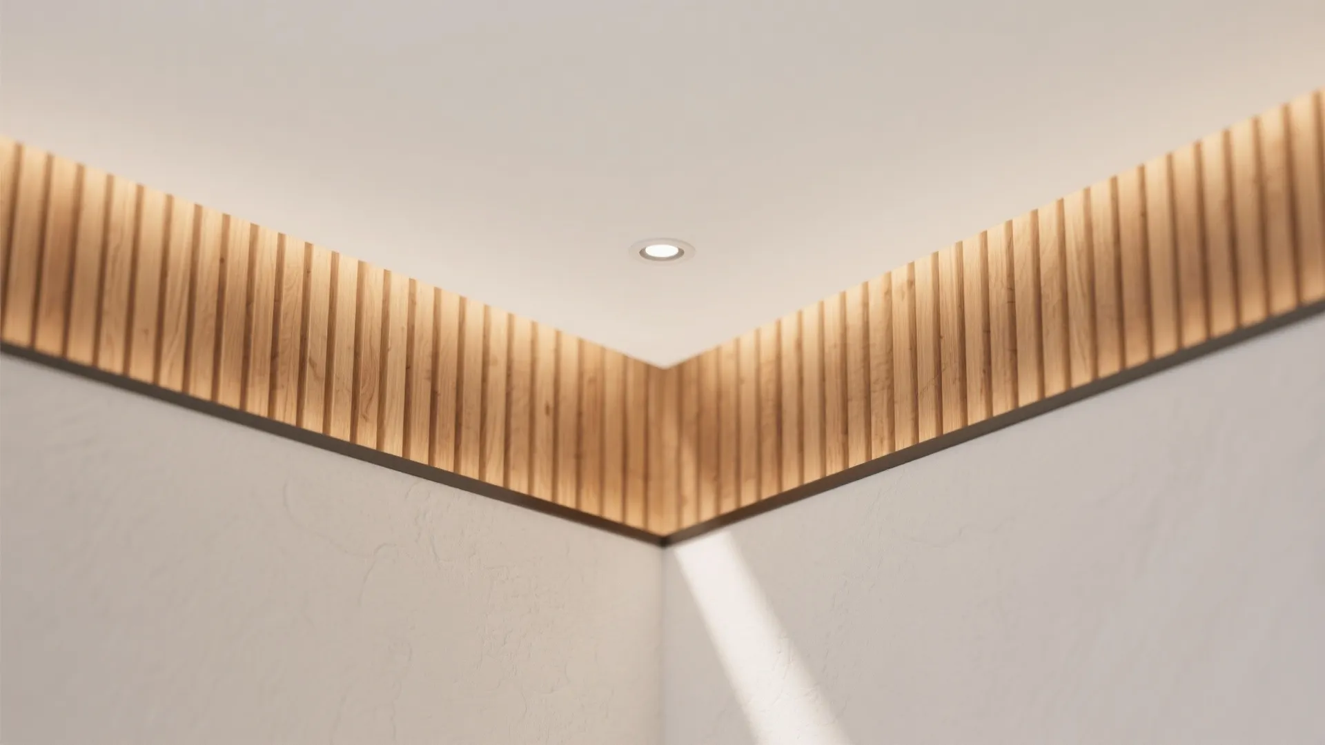 POP + Warm Wood Slat Border for Coziness