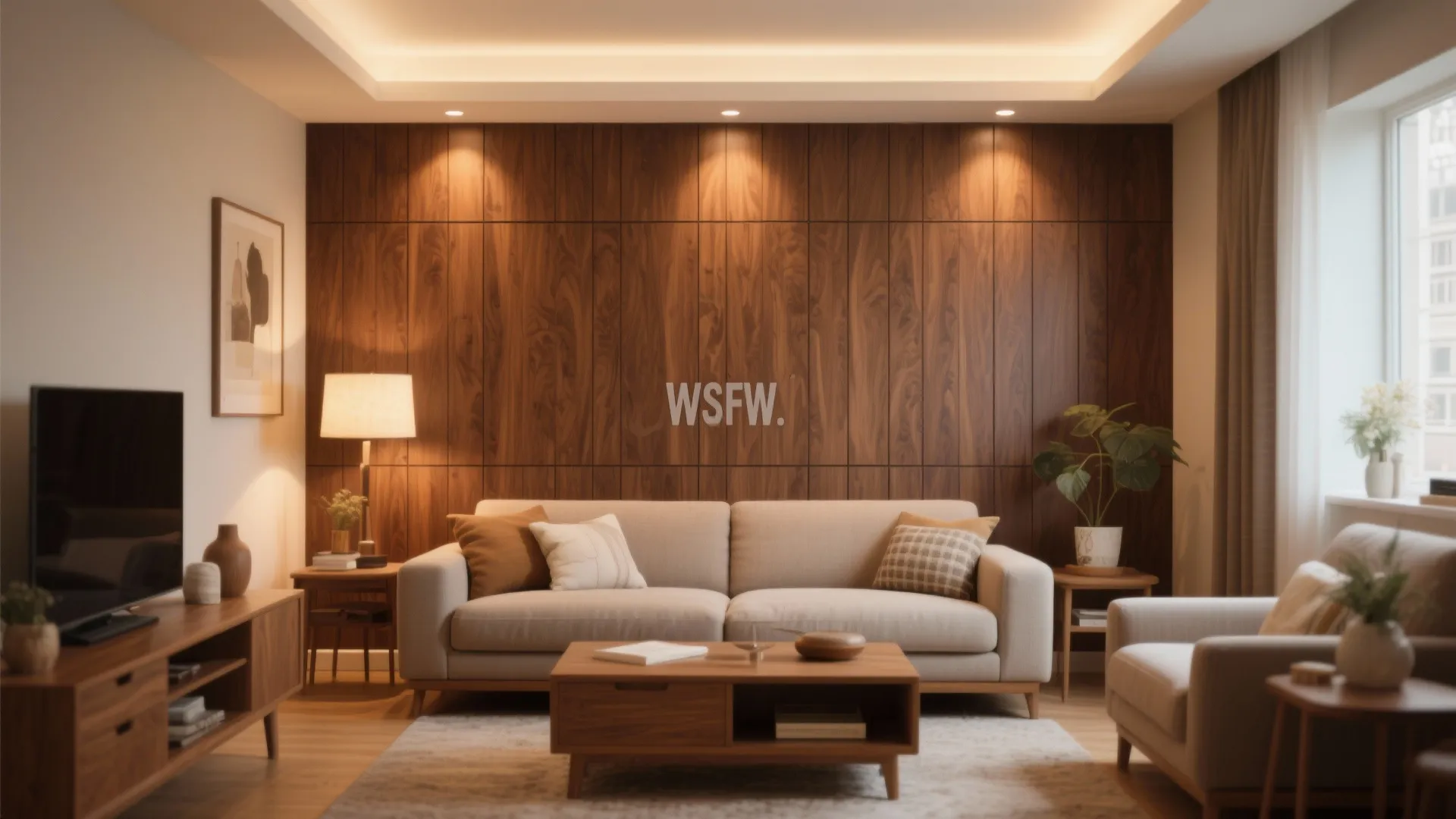 Wood-Finish PVC Warmth