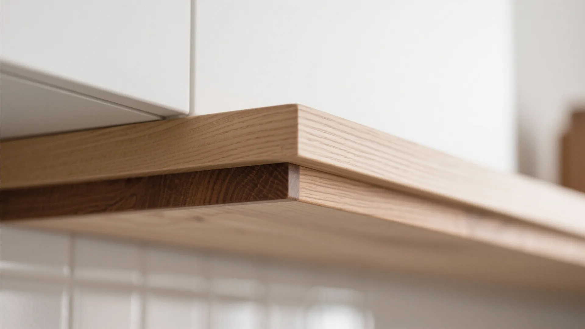 Warmth with wood accents (without shrinking the room)