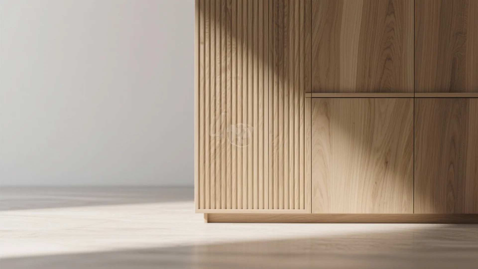 Warm Wood Elements in Living-Dining