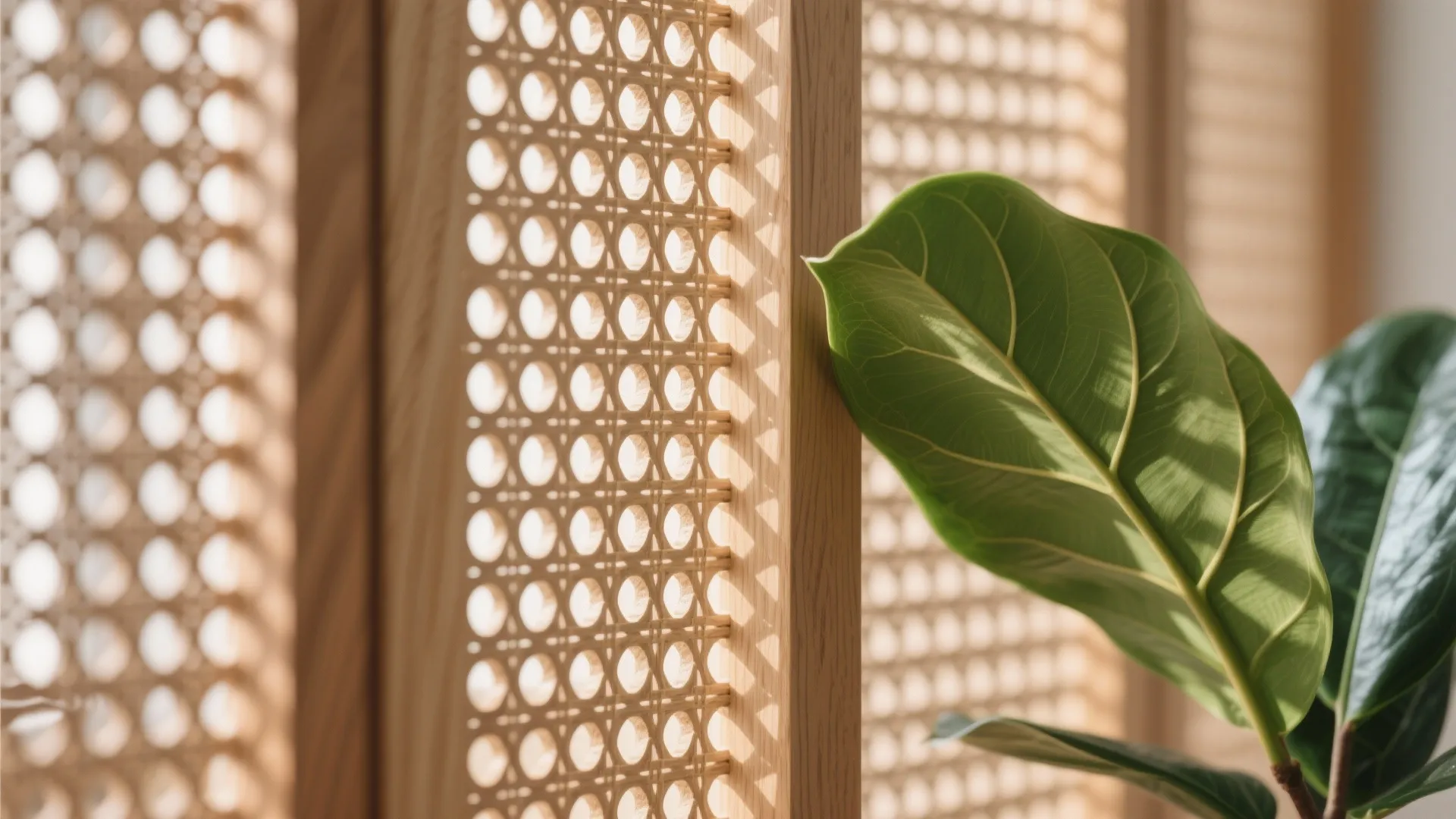 Plants and screens for biophilic zoning