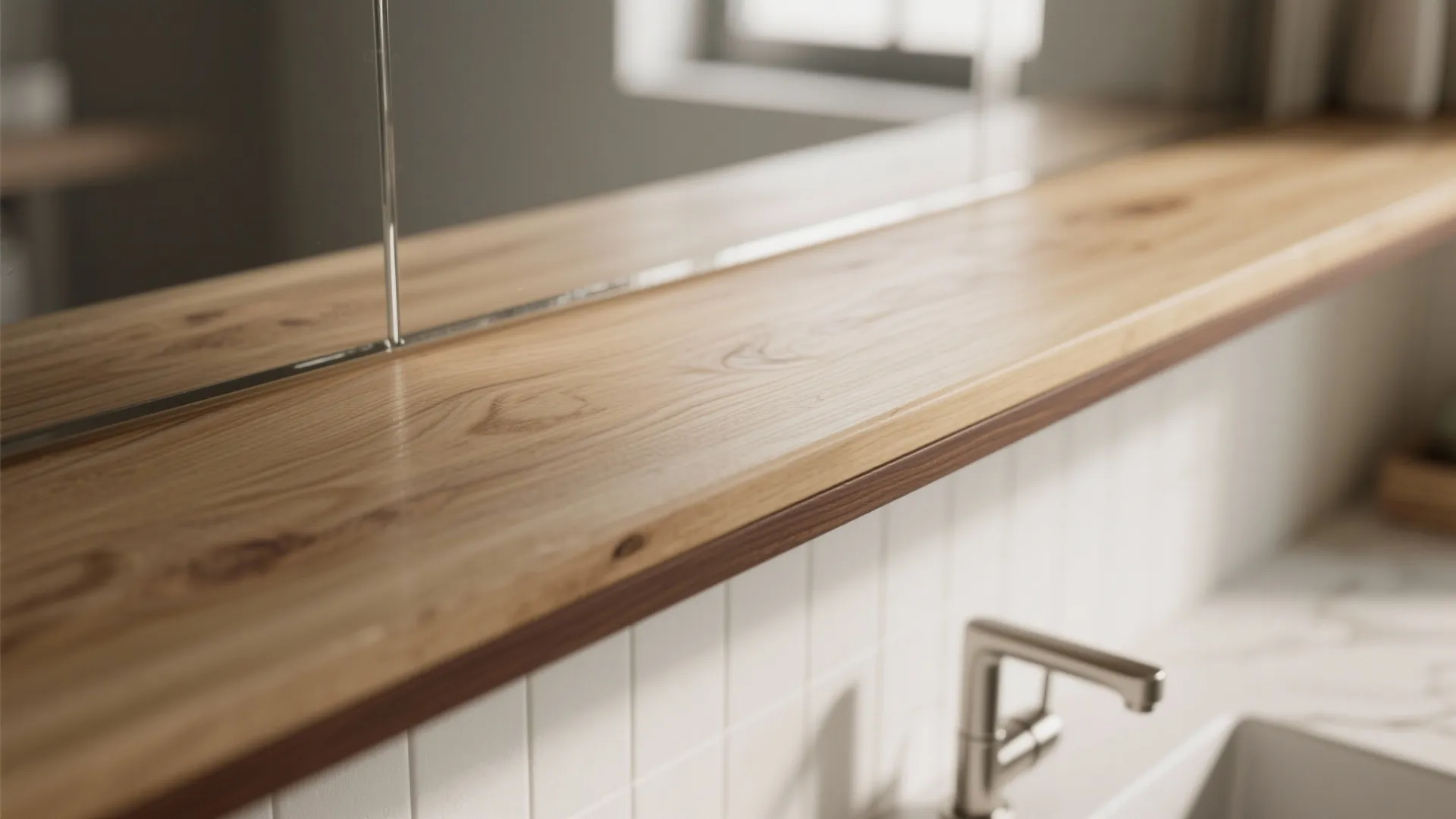 Warm Wood Accents with Hotel Calm