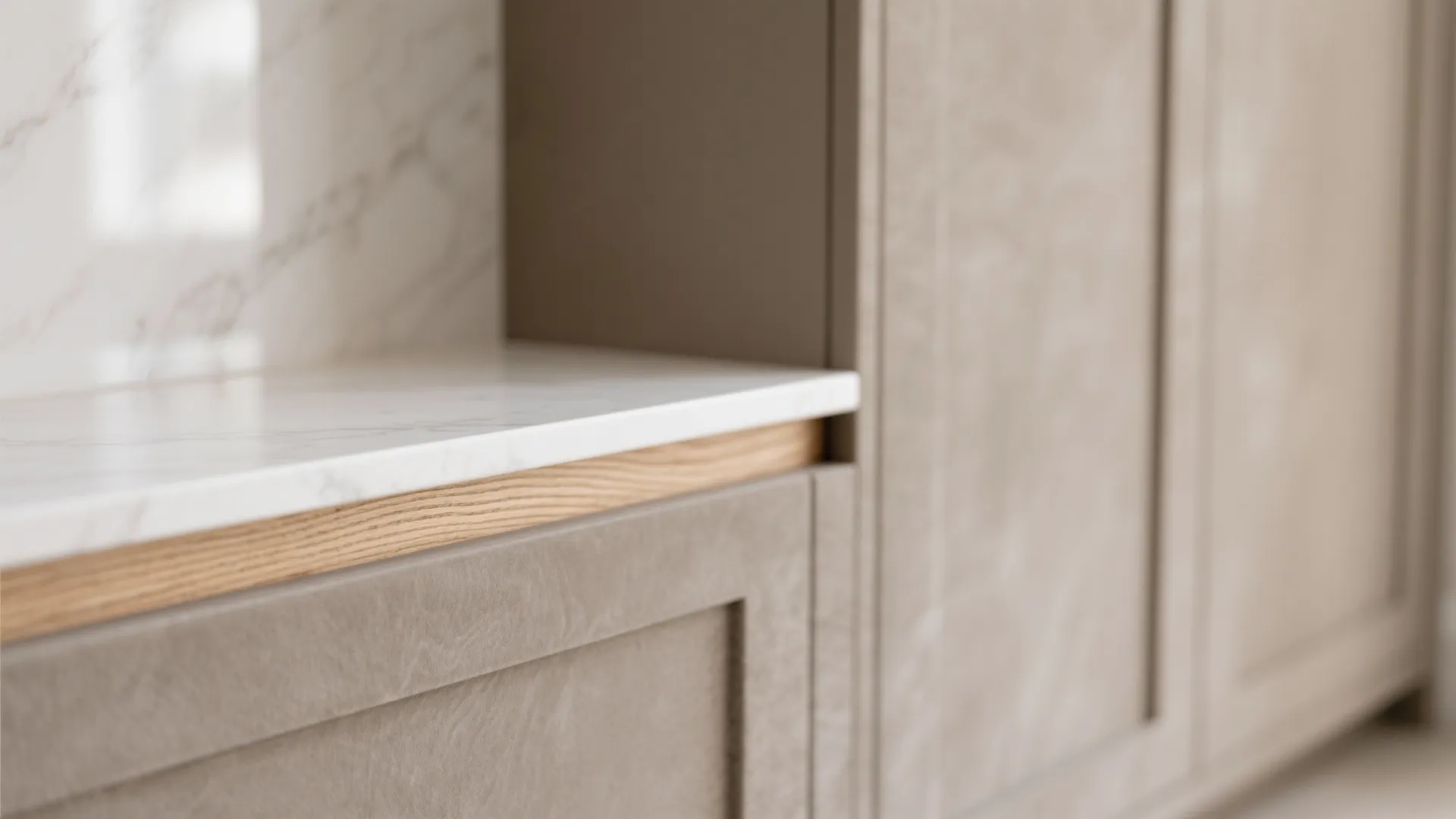 Warm Wood Accents for a Softer Feel