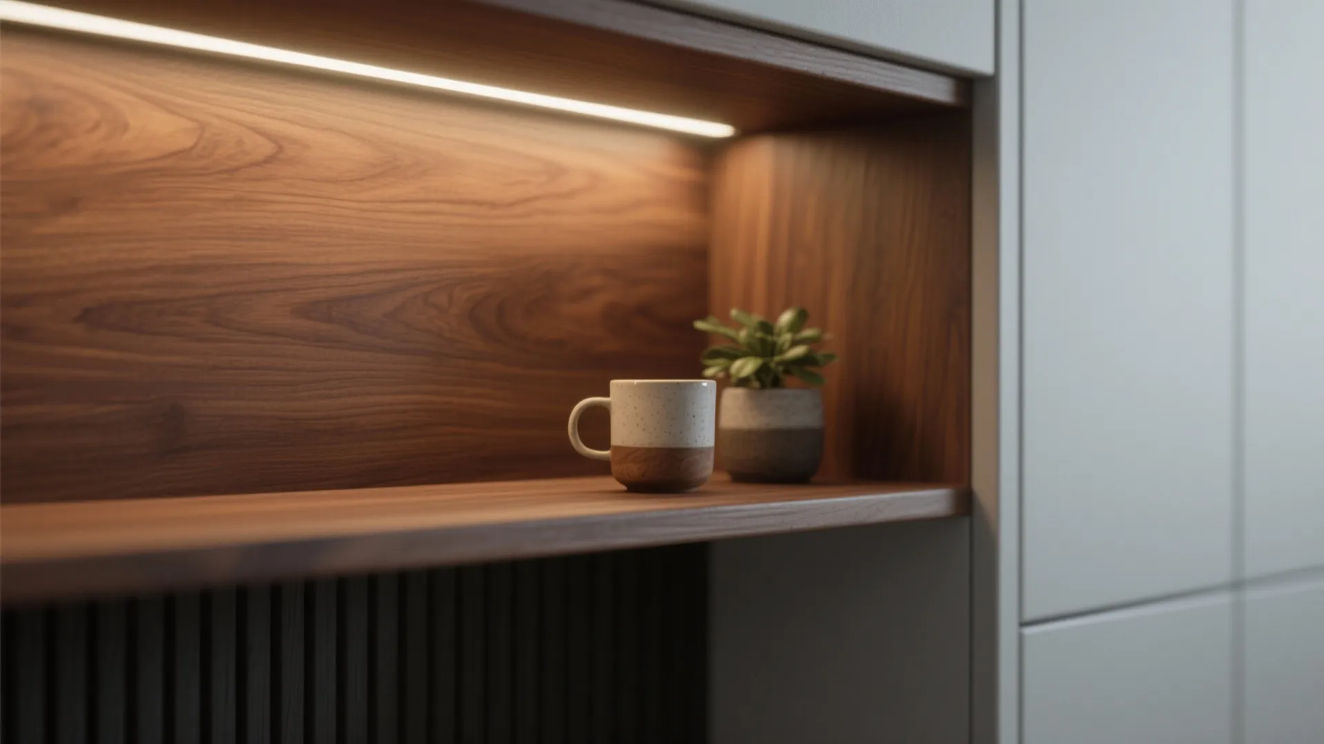 Warm Wood Elements for Comfort