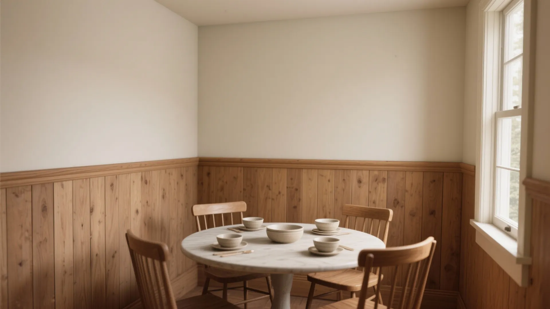 Wood Paneling and Shiplap for Warmth