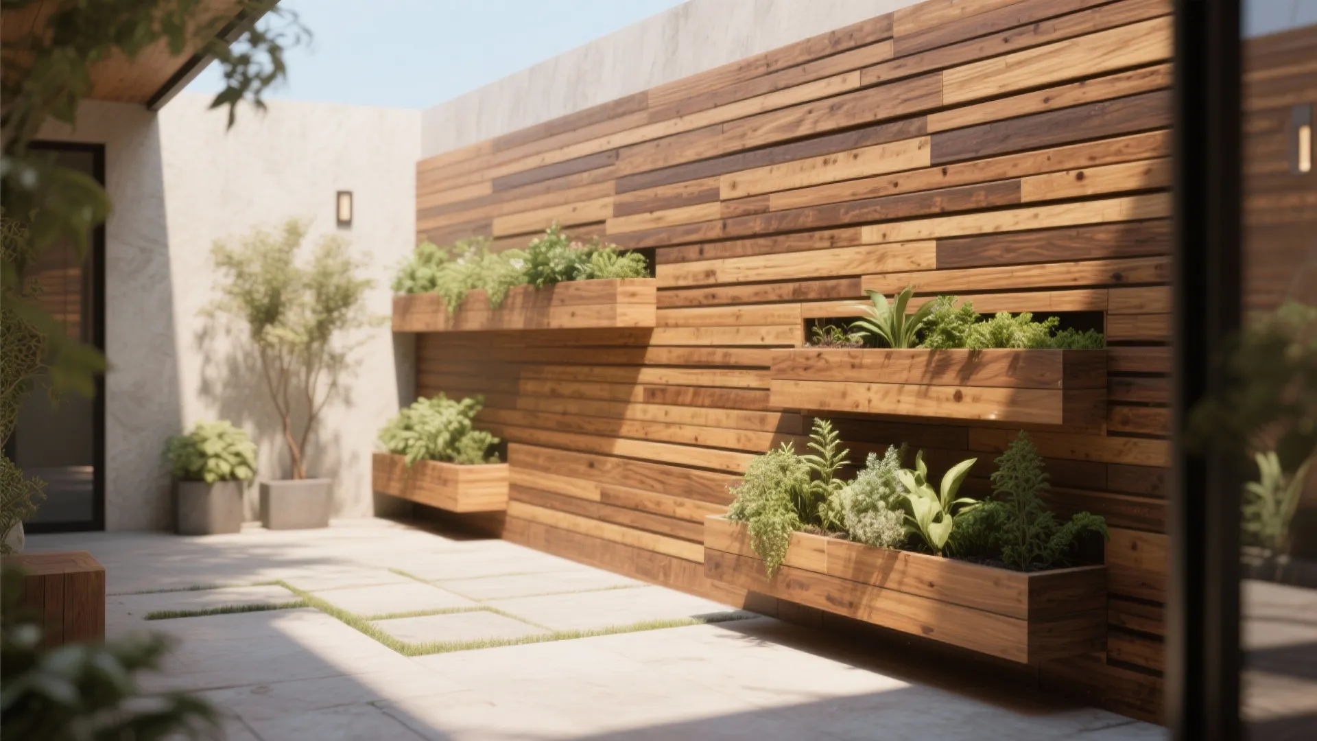 Wood Slat Feature Walls