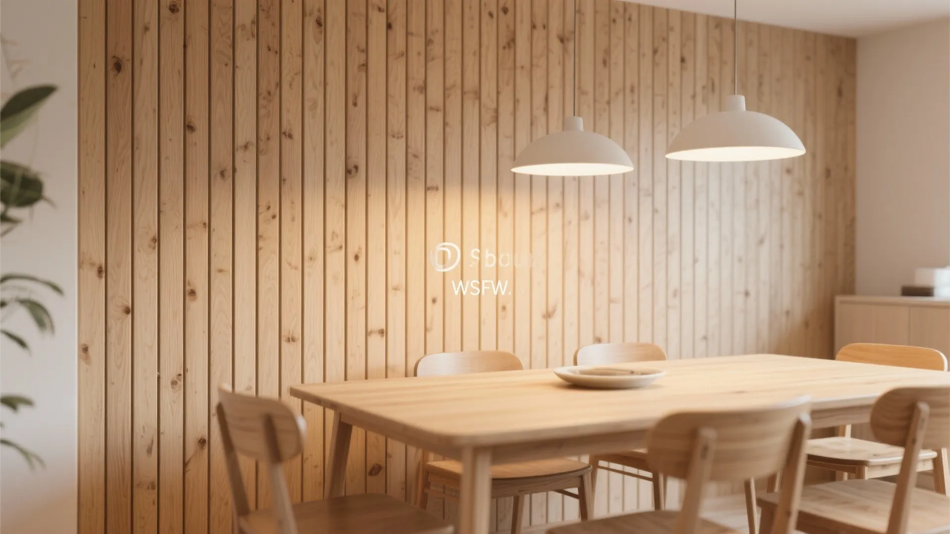 9. Minimalist Wood Slats