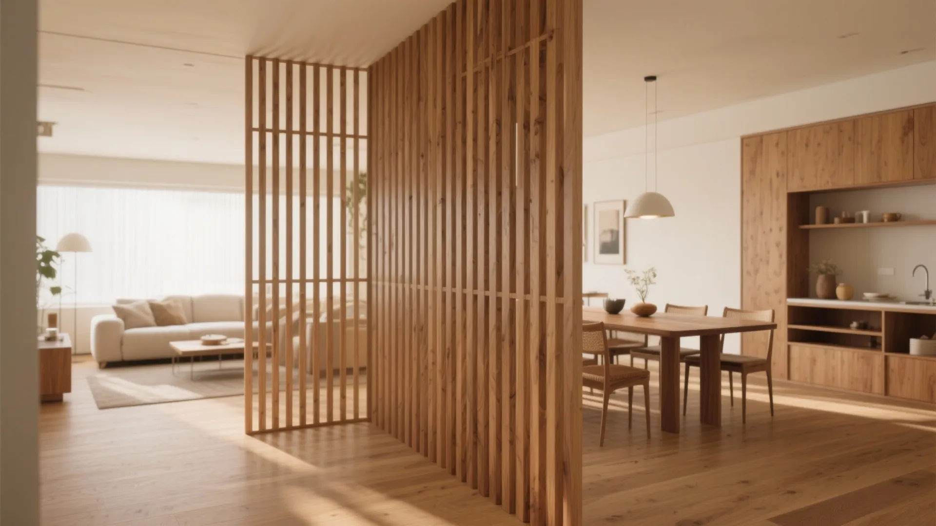 Wood Slat Screens
