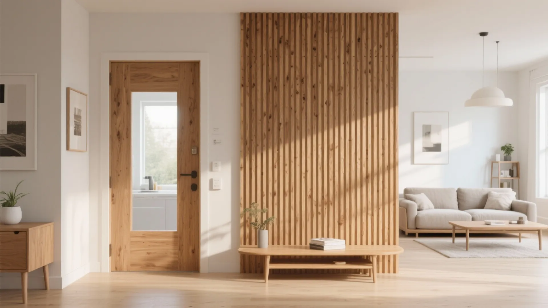 Wood Slat Wall