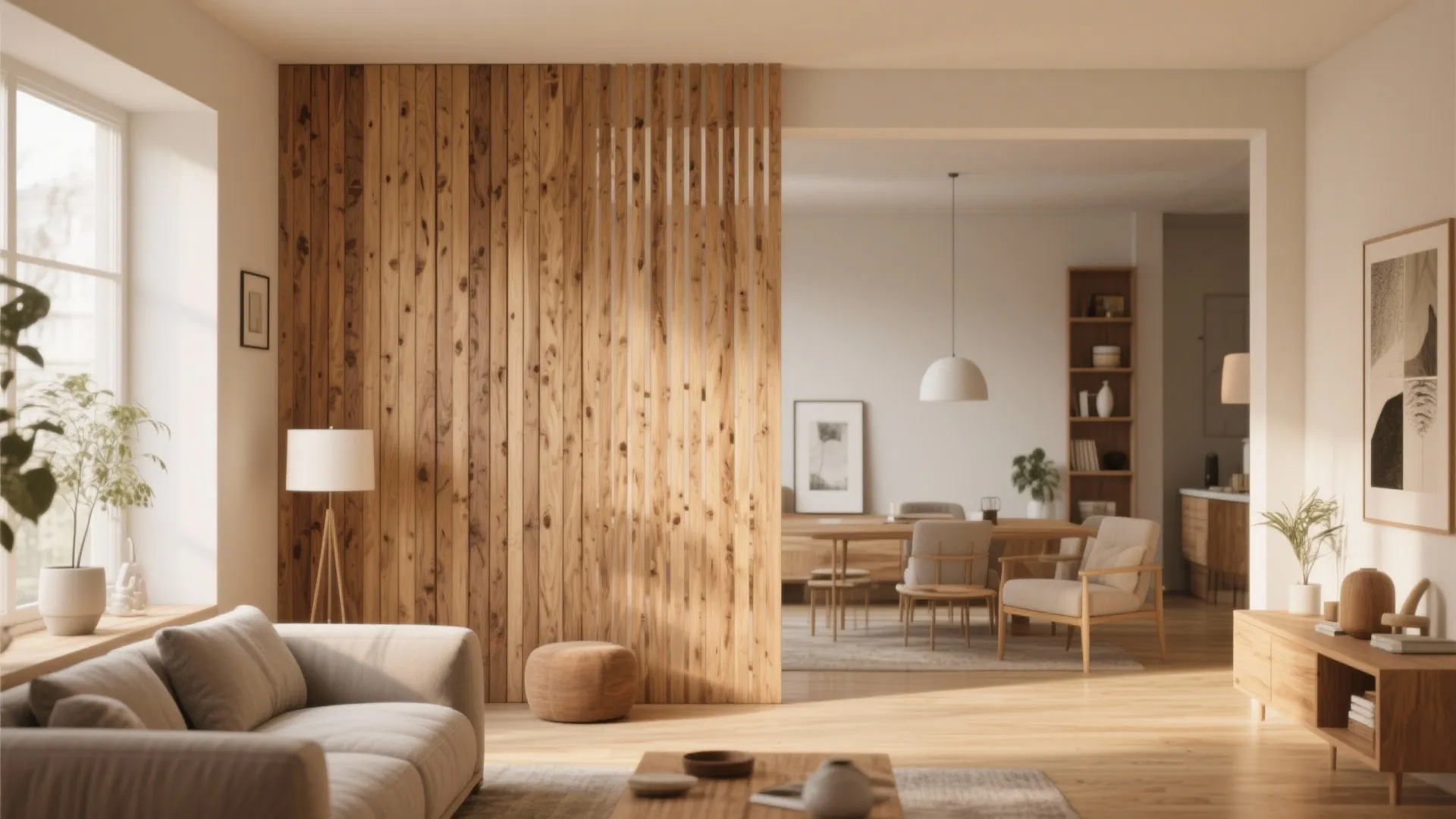 Wood Slat Wall