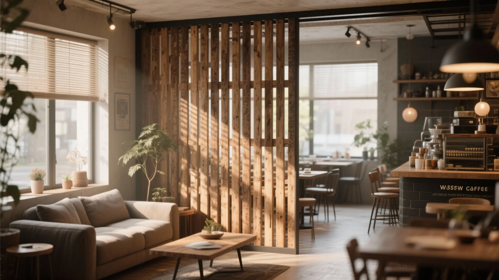 Wood Slat Feature Wall