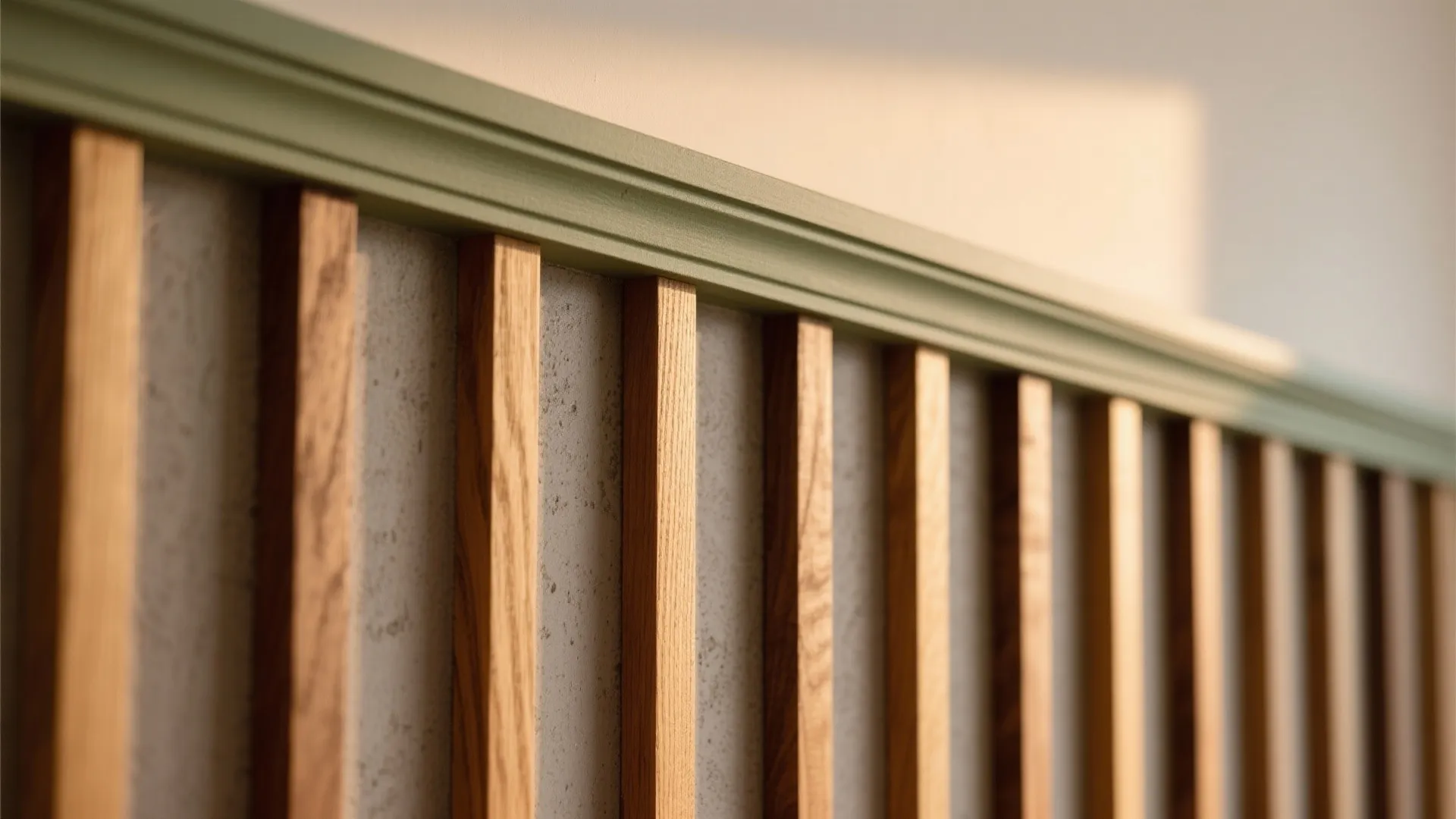 Warm Texture: Wood Slats, Wainscoting, and Microcement