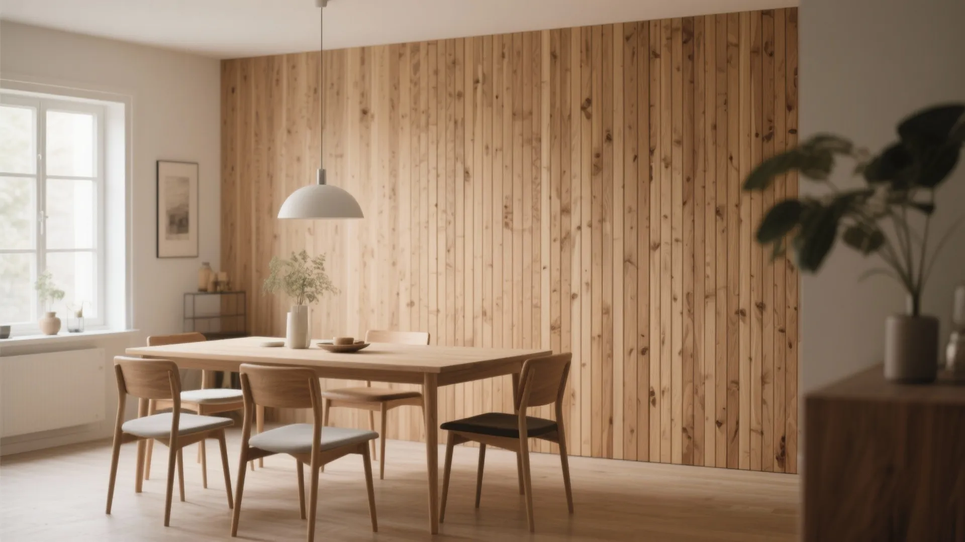 6. Textured Wood Slats