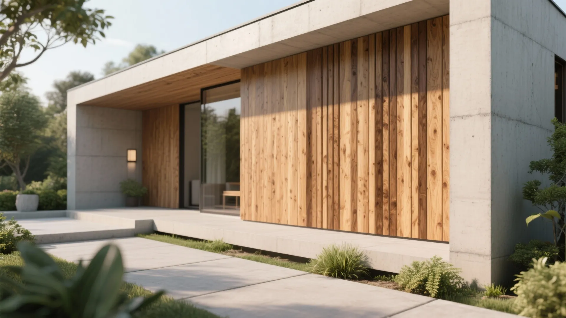 Wood Slat Accent Walls