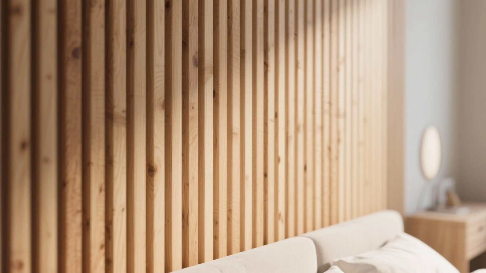 Wood Slat Wall Finish
