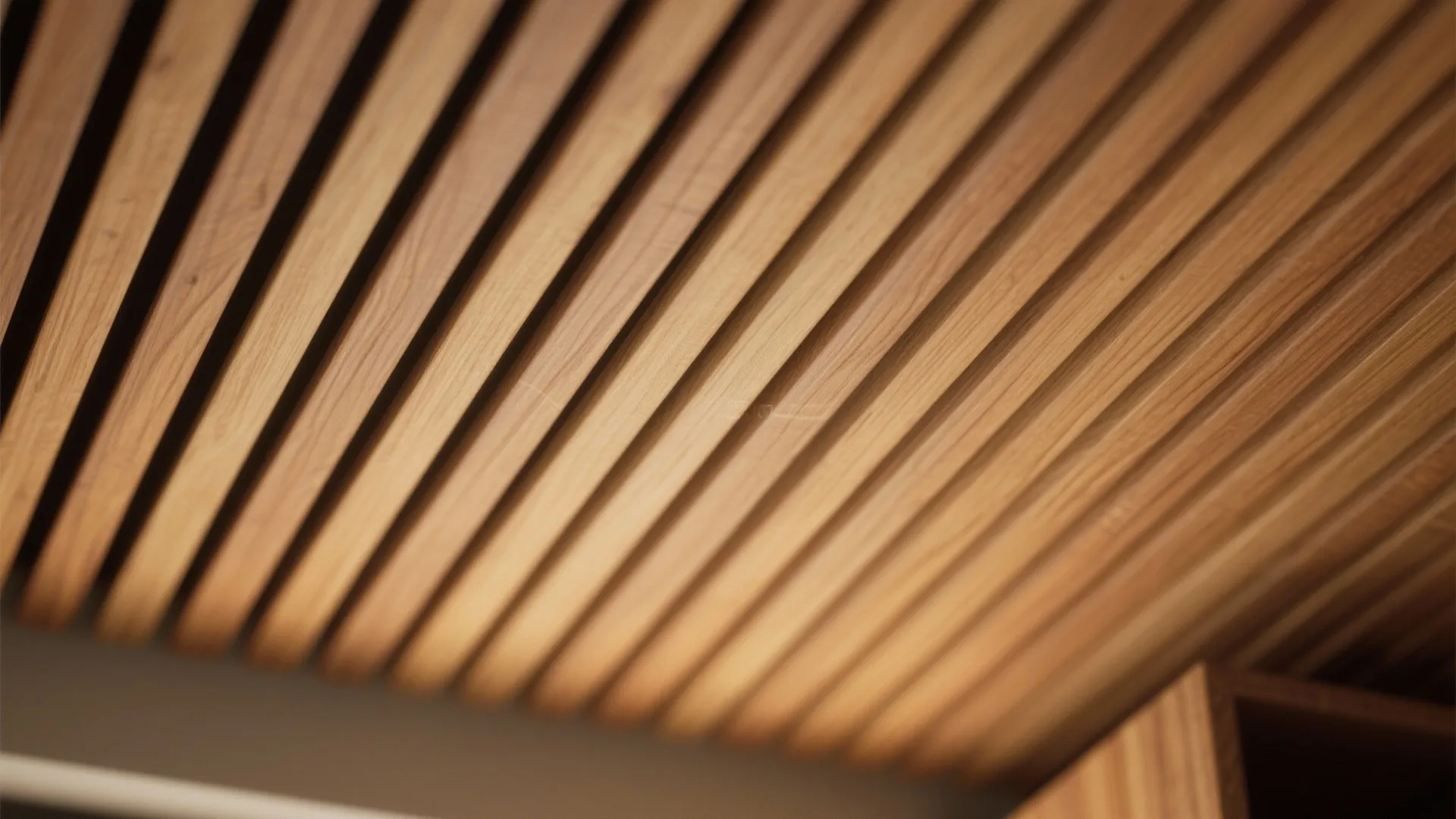 4. Texture Instead of Bulk — Tongue-and-Groove or Thin Beams