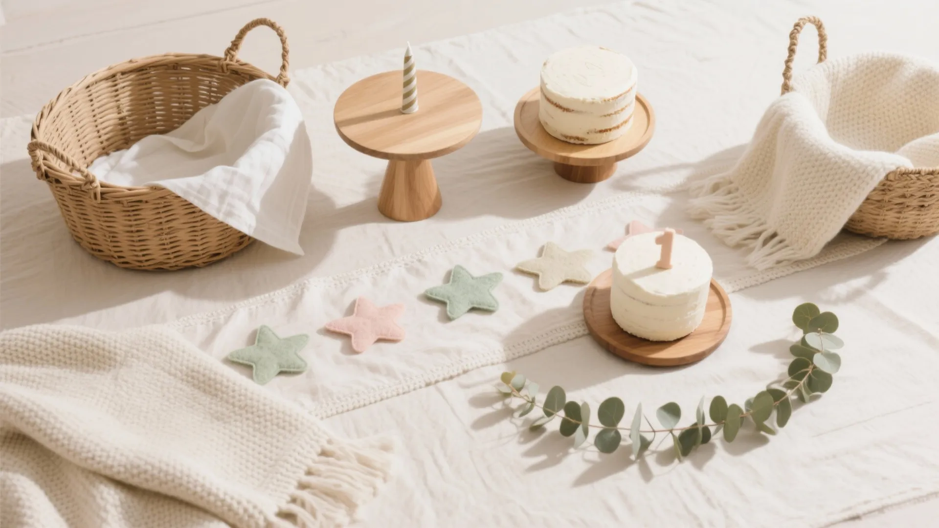 Natural Wood Accents and Soft Textures