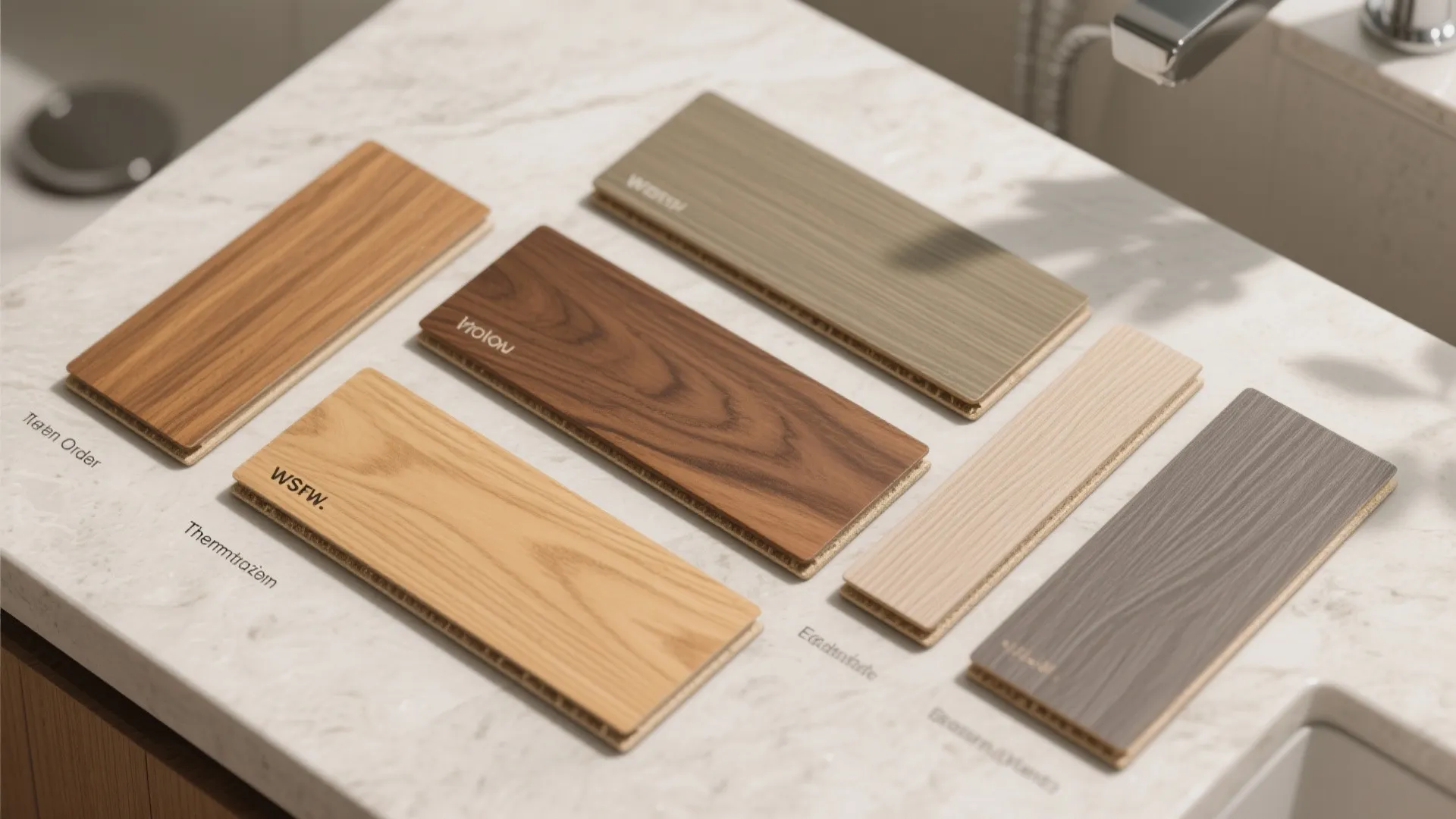 1) Choose moisture-smart species, not just a pretty grain