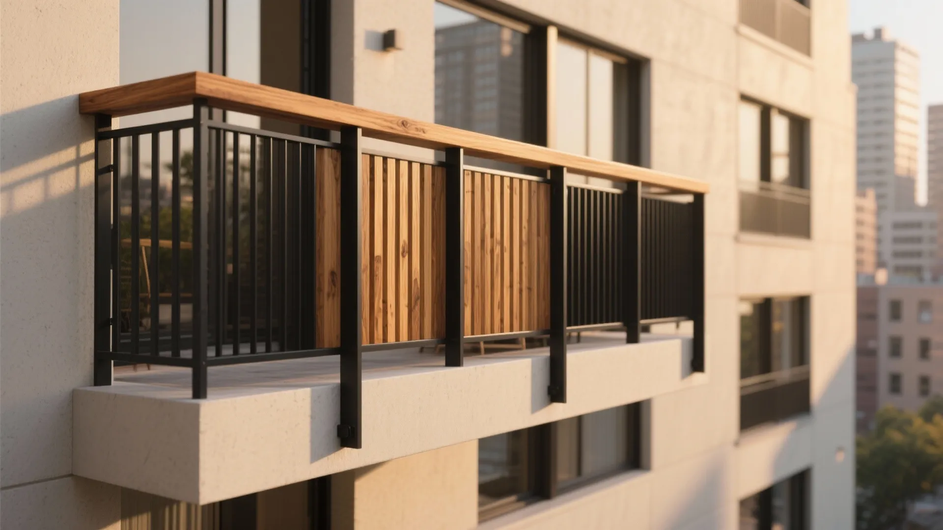 Wood and steel hybrids for warmth and strength